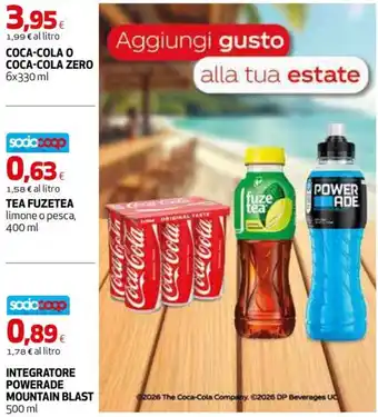 Extracoop Coca-Cola o Coca-Cola Zero offerta