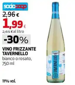 Ipercoop Vino frizzante Tavernello offerta