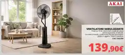Brico Io Ventilatore nebulizzante Akai offerta