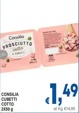 DEM Consilia Prosciutto cotto a cubetti offerta