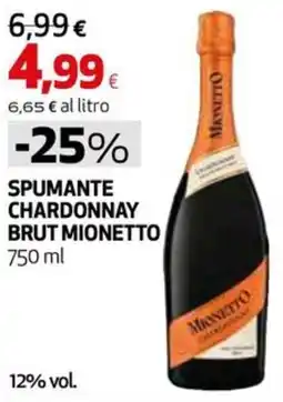 Extracoop Spumante Chardonnay Brut Mionetto offerta