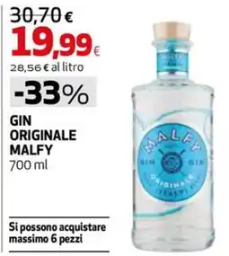 Extracoop Gin originale Malfy offerta