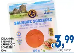 DEM Icelander Salmone affumicato scozzese offerta