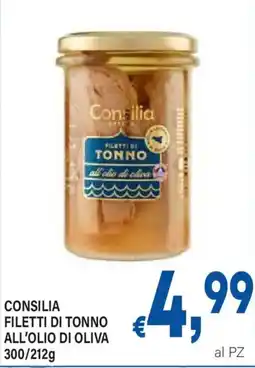 DEM Consilia filetti di tonno all'olio di oliva offerta