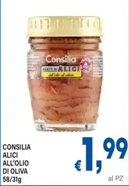 DEM Consilia alici all'olio di oliva offerta