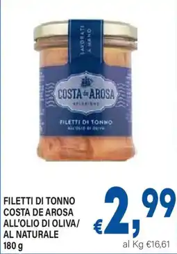 DEM Filetti di tonno Costa de Arosa offerta