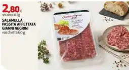 Extracoop Gianni Negrini Salamella passita affettata offerta