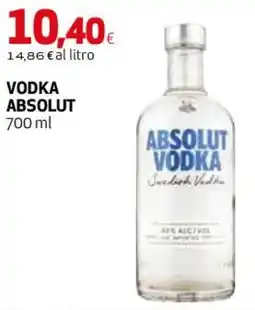 Ipercoop Vodka Absolut offerta