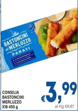 DEM Consilia bastoncini merluzzo panati offerta