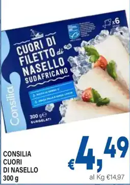 DEM Consilia cuori di nasello offerta