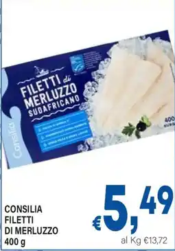 DEM Consilia filetti di merluzzo offerta