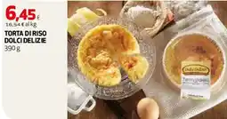 Ipercoop Torta di riso Dolci Delizie offerta