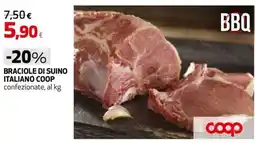 Extracoop Braciole di suino italiano Coop offerta