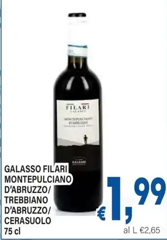 Galasso Filari Montepulciano d'Abruzzo/Trebbiano d'Abruzzo/Cerasuolo