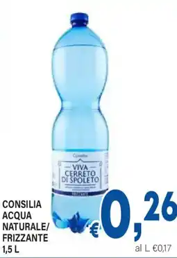 DEM Consilia acqua naturale frizzante offerta