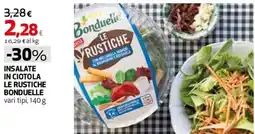 Ipercoop Insalate in ciotola le rustiche bonduelle offerta