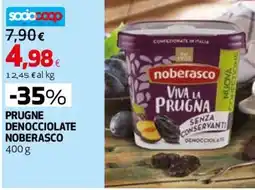 Ipercoop Prugne denocciliate noberasco offerta