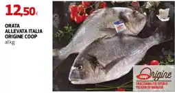 Ipercoop Orata allevata Italia origine Coop offerta
