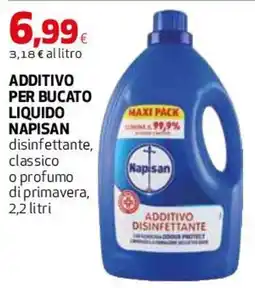 Ipercoop Additivo per bucato liquido Napisan offerta