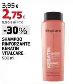 Extracoop Shampoo rinforzante keratin vitalcare offerta