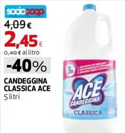 Ipercoop Candeggina classica Ace offerta