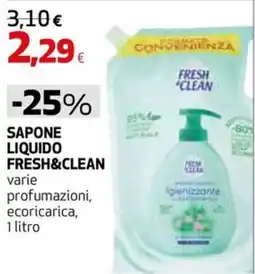 Extracoop Sapone liquido Fresh&Clean offerta