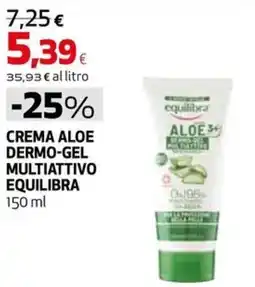 Extracoop Crema aloe dermo-gel multiattivo equilibra offerta