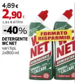 Ipercoop Detergente wc net offerta