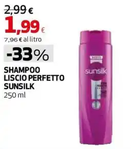Ipercoop Shampoo liscio perfetto Sunsilk offerta