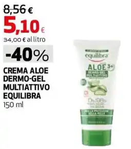 Ipercoop Crema aloe dermo-gel multiattivo equilibra offerta