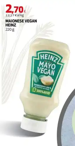 Extracoop Maionese vegan Heinz offerta