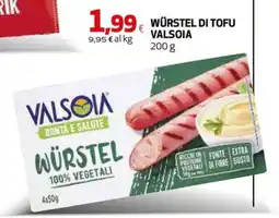 Extracoop Valsoia Würstel Di Tofu offerta