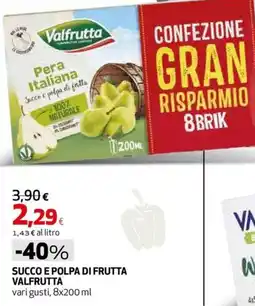 Extracoop Valfrutta Succo e polpa di frutta offerta