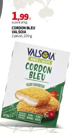 Ipercoop Valsoia Cordon Bleu offerta