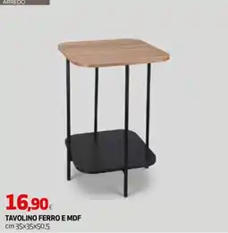Extracoop Tavolino ferro e mdf offerta