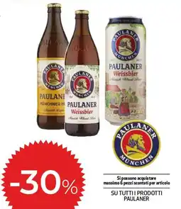 Ipercoop Paulaner Weissbier offerta