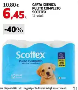 Extracoop Carta igienica Pulito Completo Scottex offerta