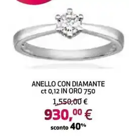 Extracoop Anello con diamante offerta