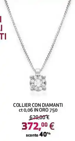 Ipercoop Collier con diamanti offerta