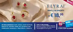 Ipercoop Gioielli in argento Elyra 925° offerta