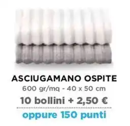 Ipercoop Asciugamano ospite offerta