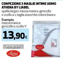 Ipercoop Maglie intime uomo Athena by Liabel offerta