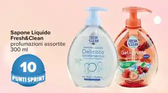 Sapone Liquido Fresh&Clean