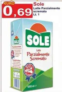 GuMì Supermercati Sole Latte Parzialmente Scremato offerta