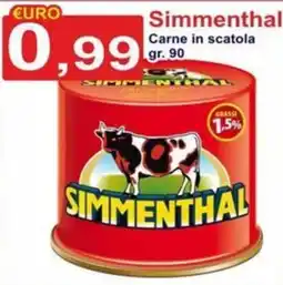 GuMì Supermercati Carne in scatola Simmenthal offerta