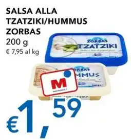 Migross Superstore Salsa alla tzatziki/hummus Zorbas offerta