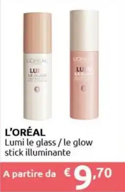Smoll L'ORÉAL Lumi le glass / le glow stick illuminante offerta