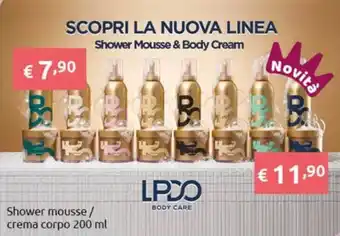 Shower mousse / crema corpo LPDO BODY CARE