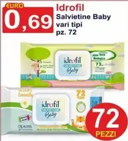 GuMì Supermercati Idrofil Salvietine Baby offerta