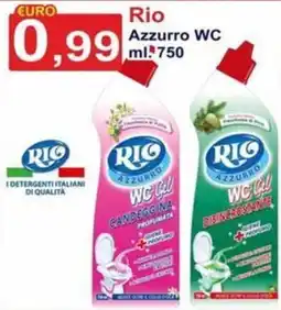 GuMì Supermercati Rio Azzurro WC Gel Candeggina Profumata offerta